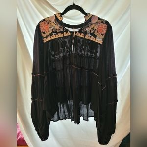 Free People boho blouse